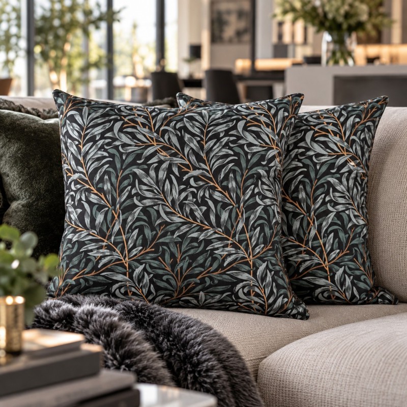 Willow Bough Shadow Sofa Cushion | William Morris Scatter Cushions