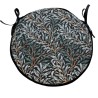 Round Bistro Willow Bough Seat Pads | William Morris Seat Pads |