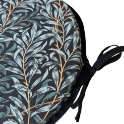 Round Bistro Willow Bough Seat Pads | William Morris Seat Pads |