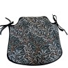 Strawberry Thief Navy Spindle Stoelkussen | Bloemrijke Spindle Stoelkussens |