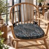 Coussin de Siège Spindle Strawberry Thief Marine | Coussins de Chaise Spindle Floraux |