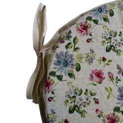 Coussins de siège de bistrot ronds avec cerfs et biches | Coussins de chaise ronds avec motif de cerf