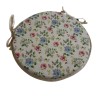 Coussins de siège de bistrot ronds avec cerfs et biches | Coussins de chaise ronds avec motif de cerf