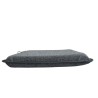 Herringbone Tapered Chair Pads| Grey Herringbone Tapered Seat Pads