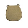 Herringbone D Shaped Seat Pads | Classic D Herringbone Chair Pads