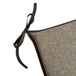 Coussins de Siège Carrés Tapisserie Naturelle de la Forêt Tropicale | Coussins de Chaise en Forme Carrée