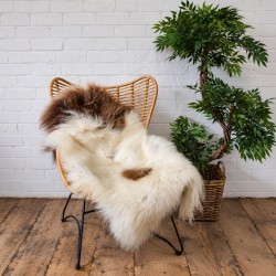 Tappeto in Pura Pelle di Pecora Avorio Bianco | Tappeto in Pelle di Pecora Islandese Bianco Naturale