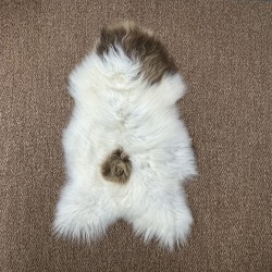 Tapis en Peau de Mouton Ivoire Blanc Pur | Tapis en Peau de Mouton Islandais Blanc Naturel