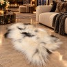 Tapis en Peau de Mouton Ivoire Blanc Pur | Tapis en Peau de Mouton Islandais Blanc Naturel