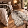 Tapis en Peau de Mouton Ivoire Blanc Pur | Tapis en Peau de Mouton Islandais Blanc Naturel