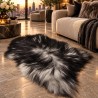 Tapis en Peau de Mouton Ivoire Blanc Pur | Tapis en Peau de Mouton Islandais Blanc Naturel