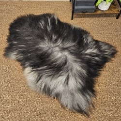 Tapis en Peau de Mouton Ivoire Blanc Pur | Tapis en Peau de Mouton Islandais Blanc Naturel