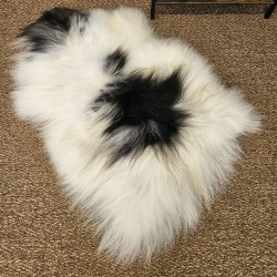 Ivory White Pure Sheepskin Vloerkleed | Natuurlijk Wit IJslands Schapenvacht Vloerkleed