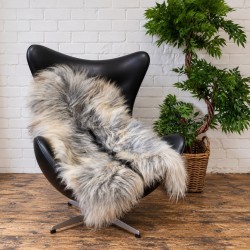 Ivory White Pure Sheepskin Vloerkleed | Natuurlijk Wit IJslands Schapenvacht Vloerkleed
