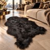 Tapis en Peau de Mouton Ivoire Blanc Pur | Tapis en Peau de Mouton Islandais Blanc Naturel
