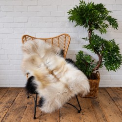 Ivory White Pure Sheepskin Vloerkleed | Natuurlijk Wit IJslands Schapenvacht Vloerkleed