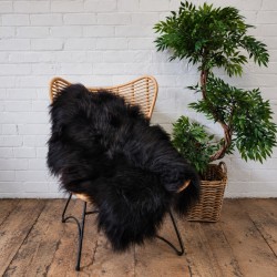 Ivory White Pure Sheepskin Vloerkleed | Natuurlijk Wit IJslands Schapenvacht Vloerkleed