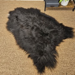 Ivory White Pure Sheepskin Vloerkleed | Natuurlijk Wit IJslands Schapenvacht Vloerkleed