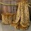 Animal design fake fur throw Golden Leopard in many size options