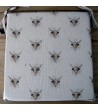 Small Cows Reversible Square Seat Pads