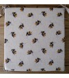Small Bees Reversible Square Seat Pads