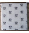 Small Sheep reversible square seat pads