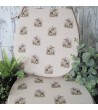 Small Rabbits reversible classic D seat pads