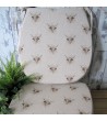Small Cows reversible classic D seat pads