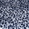 Grey Leopard Faux Fur Cushion