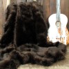 Faux Fur Throws, Brown Bear Faux Fur Throw , faux-fur-throws