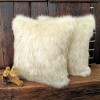 Saharan Fox Faux Fur Cushion