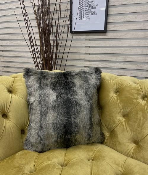 Red Panda Faux Fur Cushion