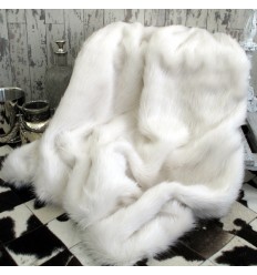 Deluxe Polar Faux Fur Throw