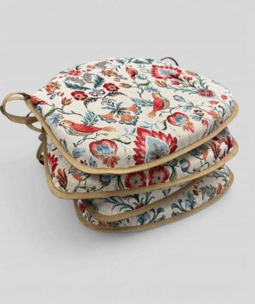 William Original Tapestry Spindle Chair Pads