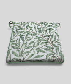 Square Chair Pads Willow Bough Sage Tapestry