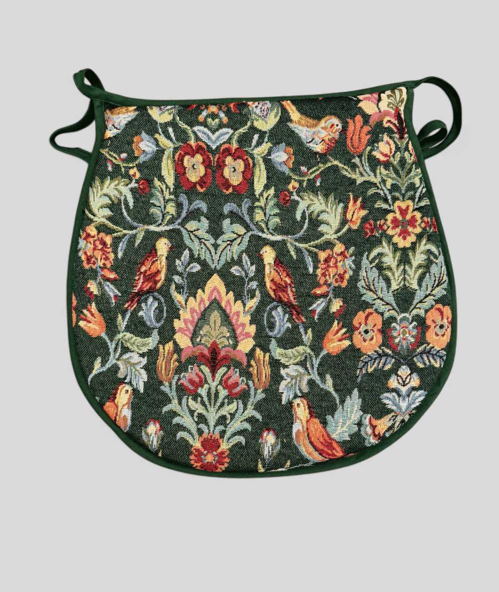 William Green Tapestry D Shaped Seat Pads
