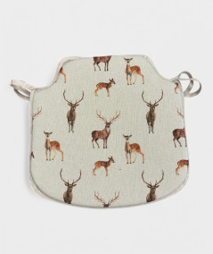 Stag & Deer Spindle Seat Pads