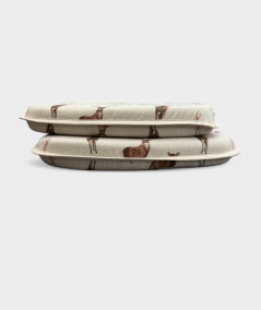 Stag & Deer Spindle Chair Pads