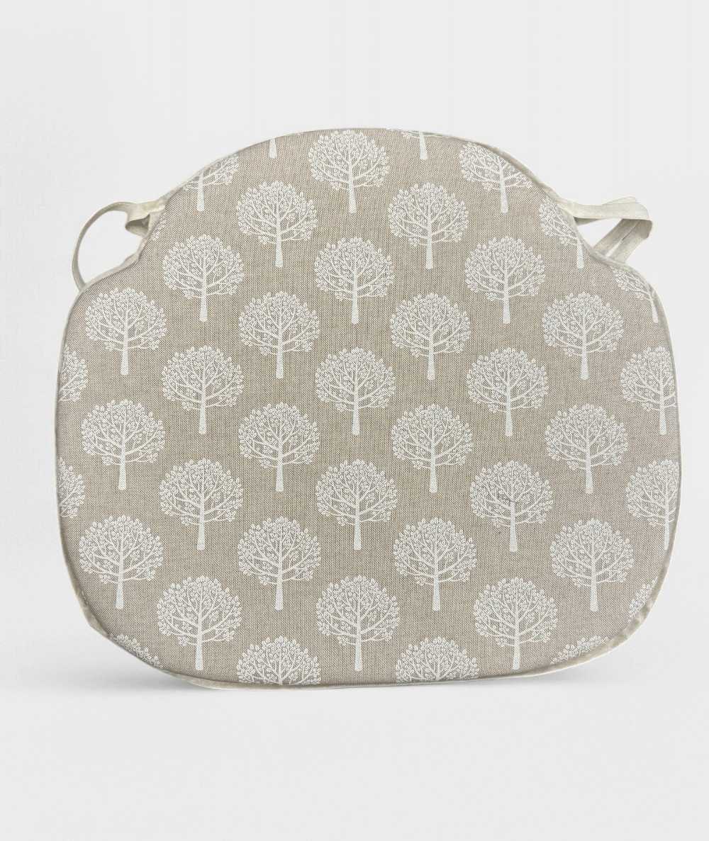 Spindle Seat Pads Mulberry Tree White
