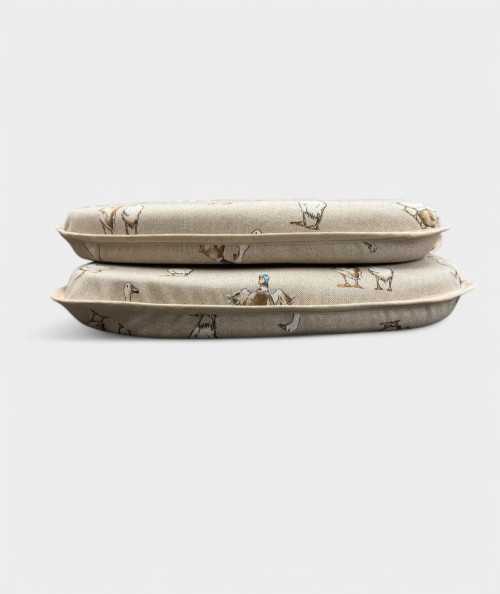 Shabby Duck Spindle Chair Pads