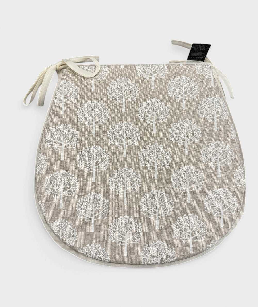 Mulberry Tree White D Shaped Seat Pads