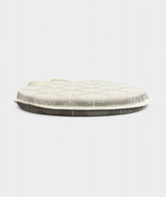 Mulberry Tree White D Shaped Chair Pads