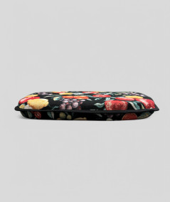 Black Fruits Tapestry Spindle Chair Pads