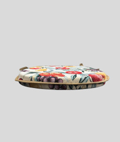 Natural Fruits Tapestry D Shaped Chair Pads