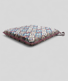 Aztec Tapestry Square Shaped Chair Pads