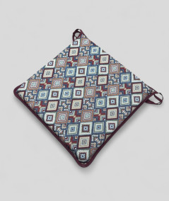 Aztec Tapestry Square Shaped Seat Cushions