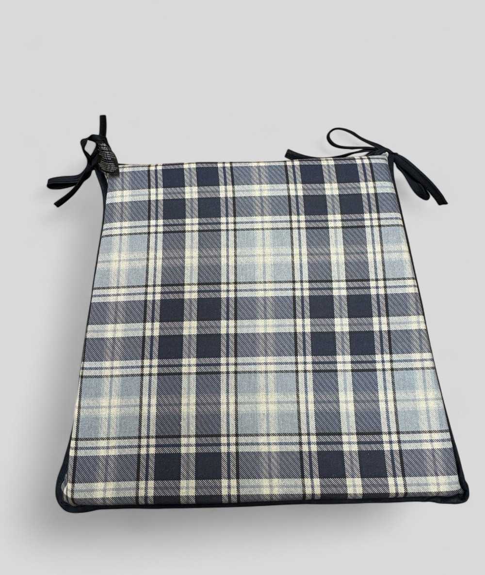 Highland Check Denim Tapered Seat Pads