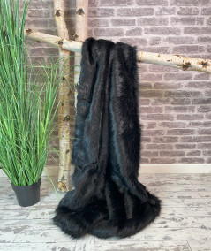 Long Haired Faux Fur Bed Runner