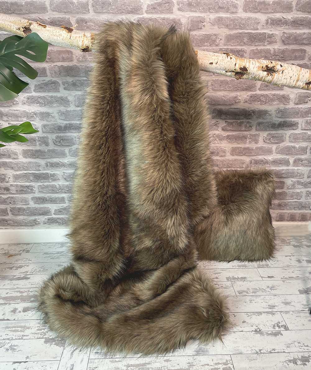 Fossa Faux Fur Throw Fossa Faux Fur Throw