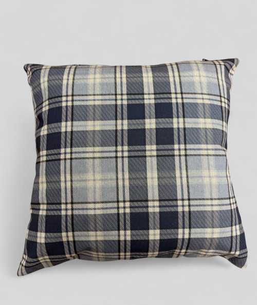 Highland Check Denim Cushions